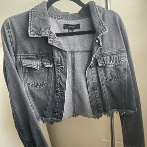 Cropped Jean Jacket